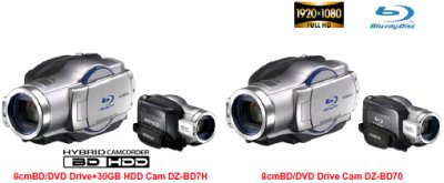 Hitachi Unveils the World's First<sup>1</sup> Blu-ray Disc Camcorder